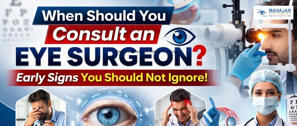 When Should You Consult an Eye Surgeon