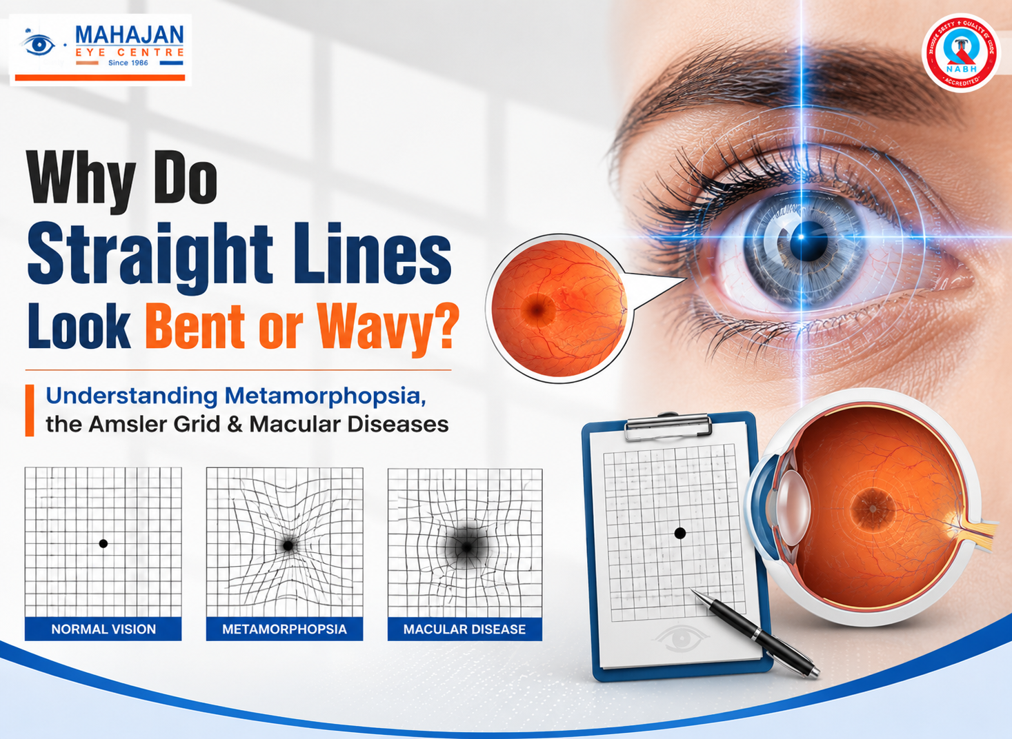 Why Do Straight Lines Look Bent or Wavy?